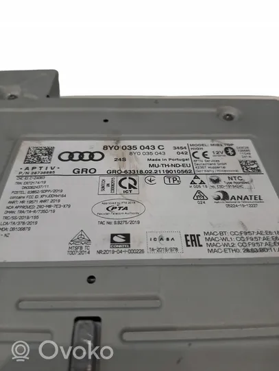 Audi A3 8Y Panel / Radioodtwarzacz CD/DVD/GPS 8Y0035043C