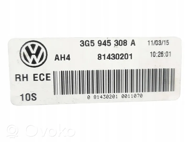 Volkswagen PASSAT B8 Takapuskurin valo 3G5945308A