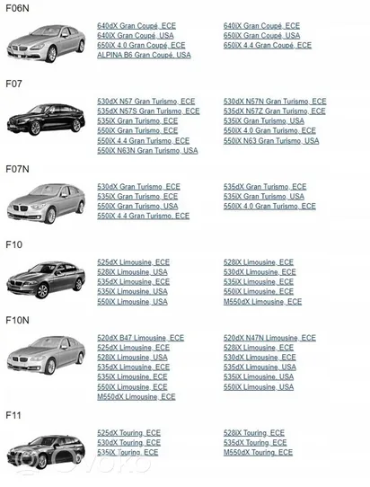 BMW 3 F30 F35 F31 Altre centraline/moduli 27608623345