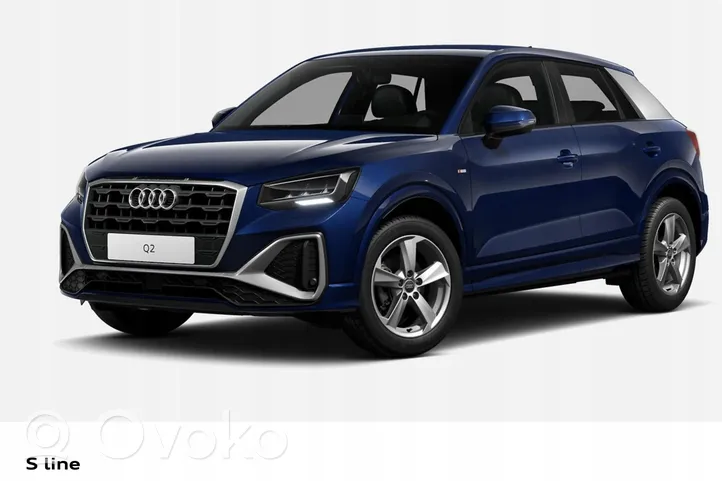 Audi Q2 - Etupuskurin alempi jäähdytinsäleikkö 81A807647K