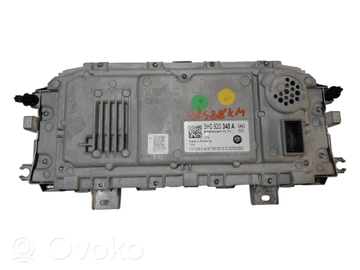 Volkswagen Golf VIII Tachimetro (quadro strumenti) 5H0920340A