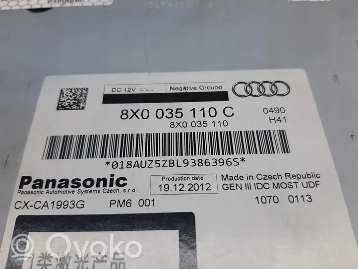 Audi A6 S6 C7 4G CD/DVD keitiklis 8X0035110C