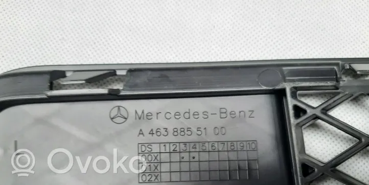 Mercedes-Benz G W461 463 Mascherina inferiore del paraurti anteriore Mercedes-Benz