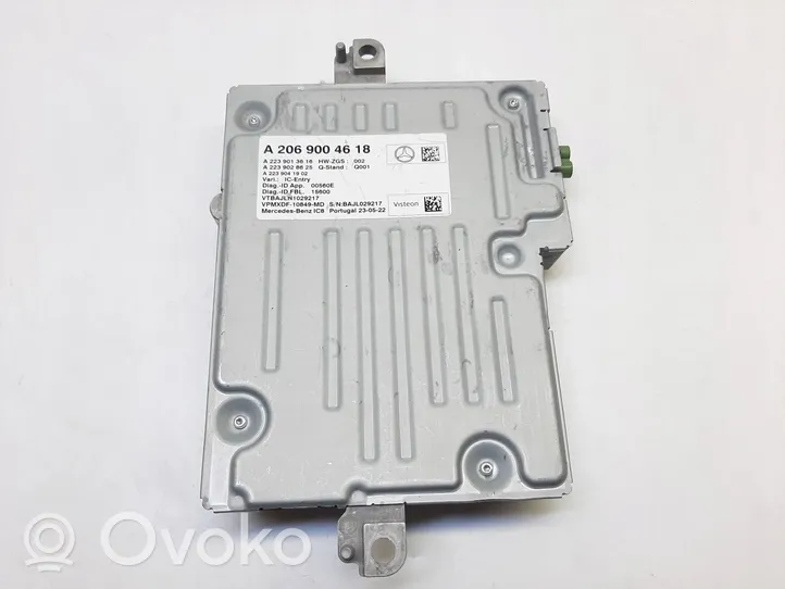 Mercedes-Benz S W223 Spidometro valdymo blokas A2069004618