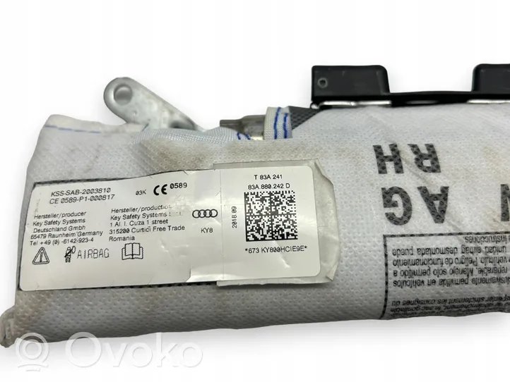 Audi Q3 F3 Poduszka powietrzna Airbag fotela 83A880242D