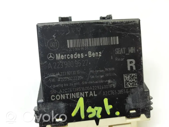 Mercedes-Benz S W223 Module de commande de siège A2239009527