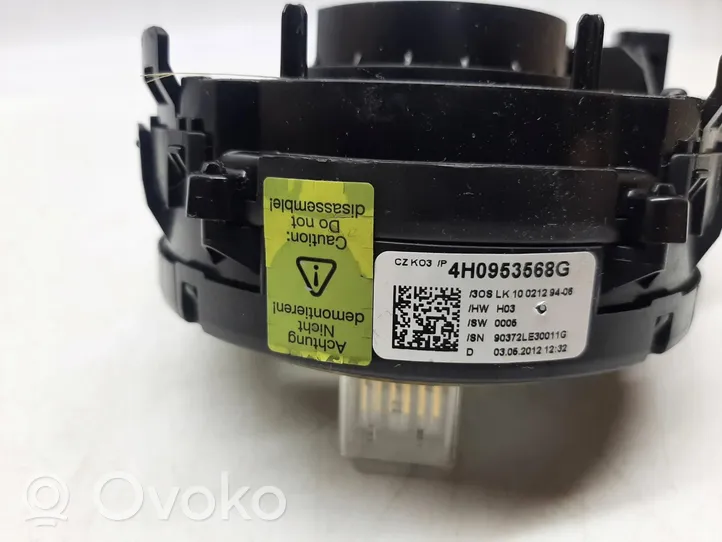 Audi A8 S8 D3 4E Steering wheel angle sensor 4H0953568G