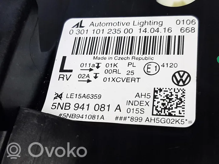 Volkswagen Tiguan Priekinis žibintas 5NB941081A