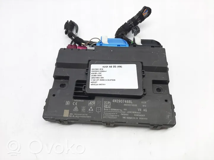 Audi A8 S8 D5 Modulo di controllo accesso 4N2907468L