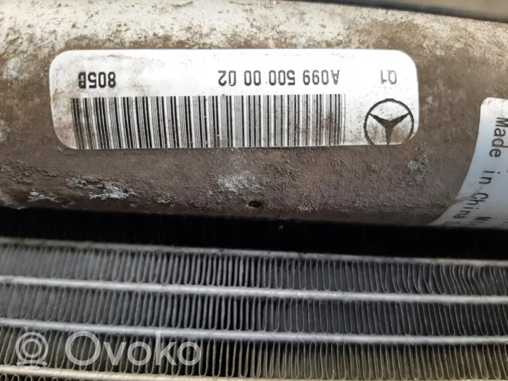 Mercedes-Benz ML W166 Комплект радиатора A0999062400