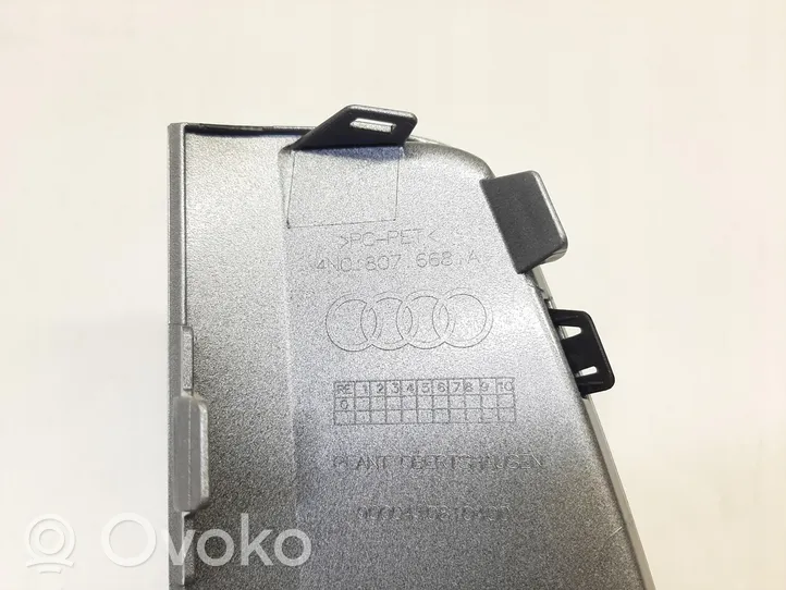 Audi A8 S8 D5 Uchwyt / Rączka zewnętrzna otwierania klapy tylnej / bagażnika 4N0807667A