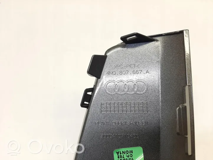 Audi A8 S8 D5 Uchwyt / Rączka zewnętrzna otwierania klapy tylnej / bagażnika 4N0807667A