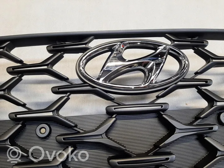 Hyundai i30 Rejilla superior del radiador del parachoques delantero 86350-S0510