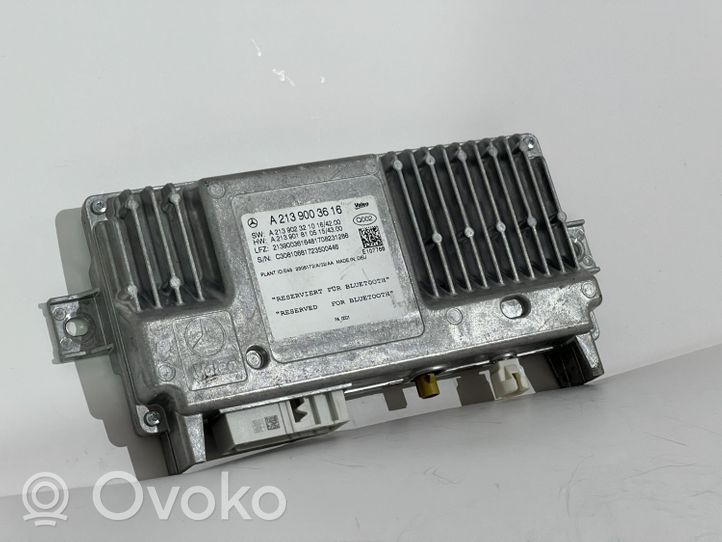 Mercedes-Benz E W213 Moduł / Sterownik kamery A2139003616