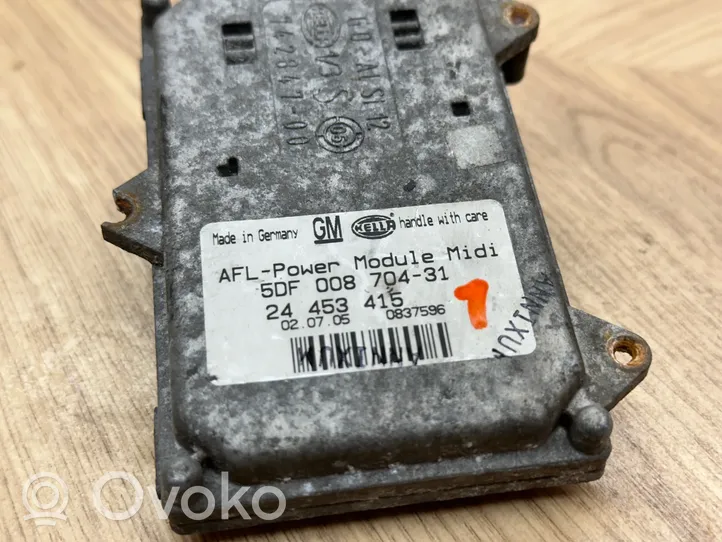 Opel Signum Ajovalojen virranrajoitinmoduuli Xenon 24453415