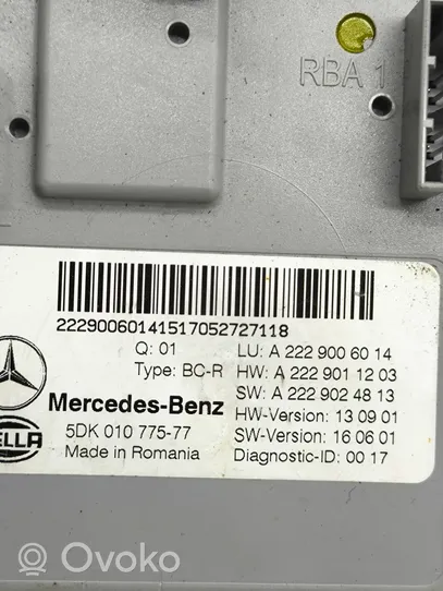 Mercedes-Benz GLC X253 C253 Autres unités de commande / modules A2229006014