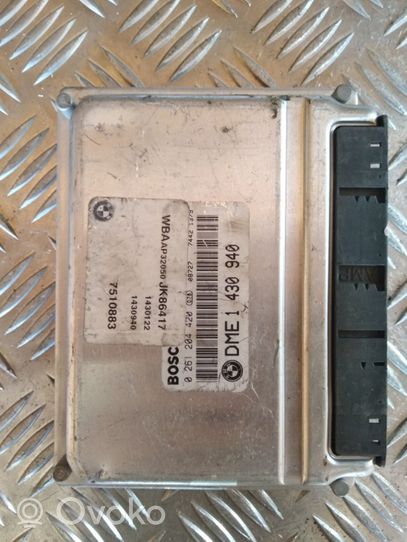 BMW 3 E46 Sterownik / Moduł ECU 0261204420