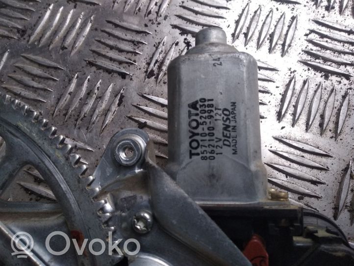 Toyota Yaris Priekšpusē elektriskā loga pacelšanas mehānisma komplekts 8571052030
