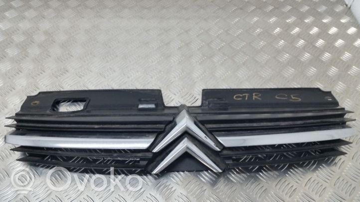 Citroen C5 Griglia superiore del radiatore paraurti anteriore 9636751980