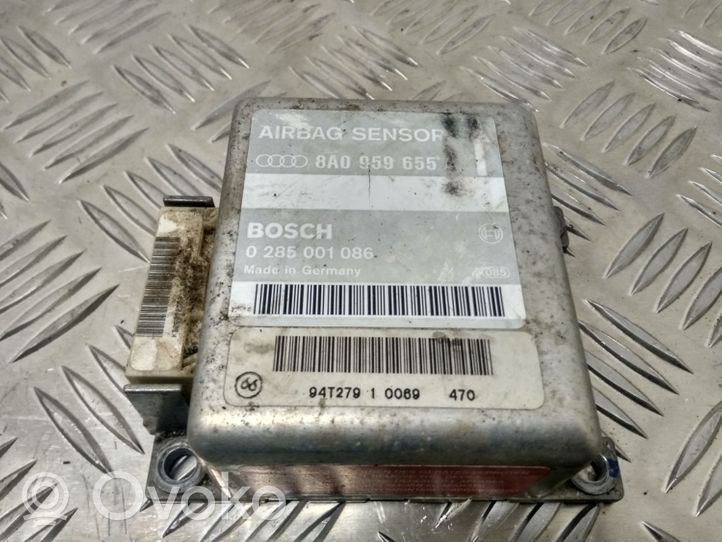 Audi 80 90 S2 B4 Sterownik / Moduł Airbag 8A0959655