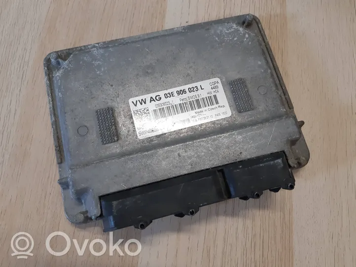 Seat Ibiza IV (6J,6P) Блок управления двигателем ECU 03E906023L