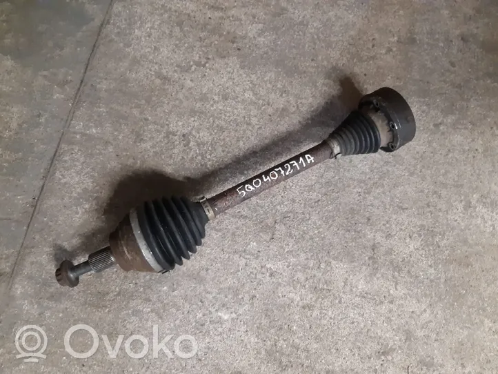 Volkswagen Polo V 6R Front driveshaft 5Q0407271A