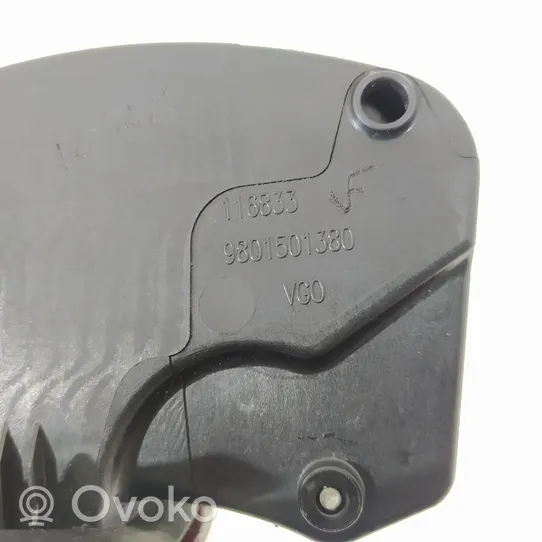 Citroen C4 Cactus Bouchon, volet de trappe de réservoir à carburant 9801501380