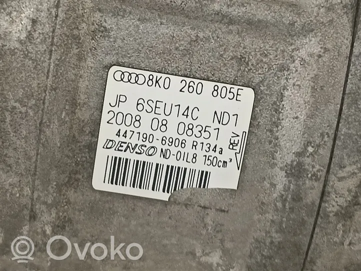 Audi Q5 SQ5 Compressore aria condizionata (A/C) (pompa) 8K0260805E