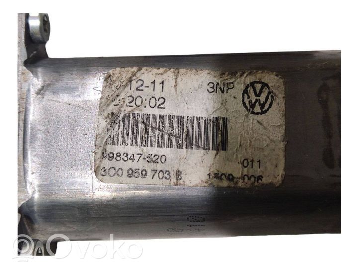 Volkswagen Golf VI Galinis varikliukas langų pakėlėjo 3C0959703B