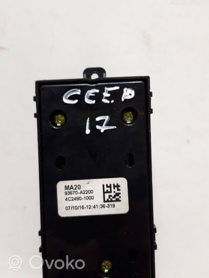 KIA Ceed Interrupteur commade lève-vitre 93570A2200