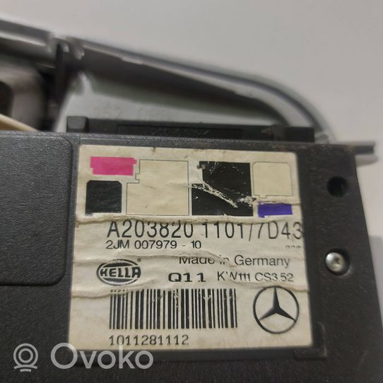 Mercedes-Benz C W203 Tuloilmaventtiilin käyttömoottori A203820