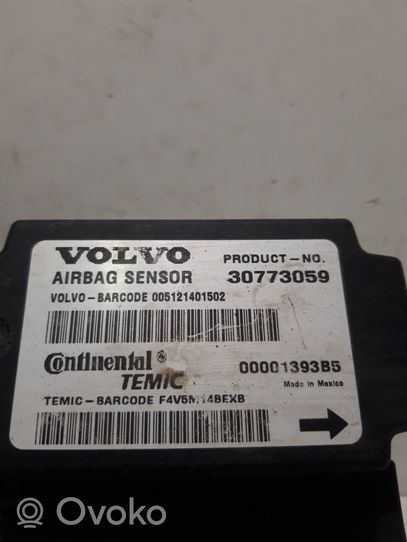 Volvo S40 Centralina/modulo airbag 30773059