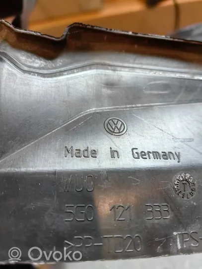 Volkswagen Golf VII Déflecteur d'air de radiateur de refroidissement 5G0121333