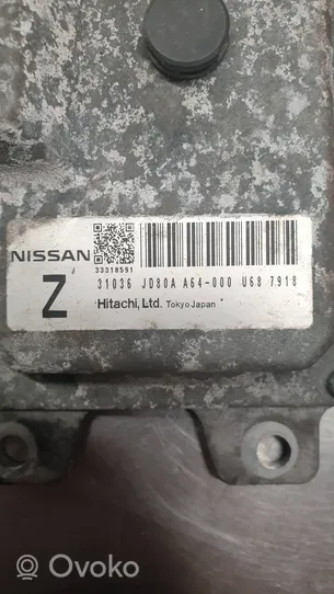 Nissan X-Trail T31 Centralina/modulo scatola del cambio 31036JD80A