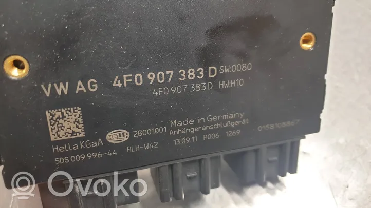 Audi A6 S6 C6 4F Блок управления крюка для прицепа 4F0907383D