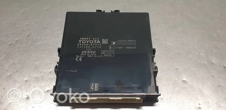 Toyota Prius+ (ZVW40) Avaimettoman käytön ohjainlaite/moduuli 8999047311