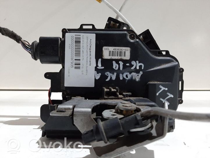 Audi A6 S6 C5 4B Serrure de porte arrière 4B0839015G