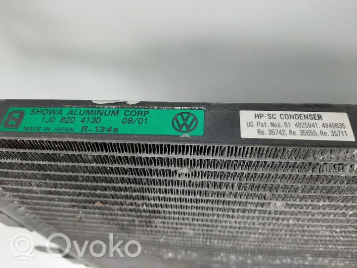 Volkswagen Bora Radiateur condenseur de climatisation 1J0820413D