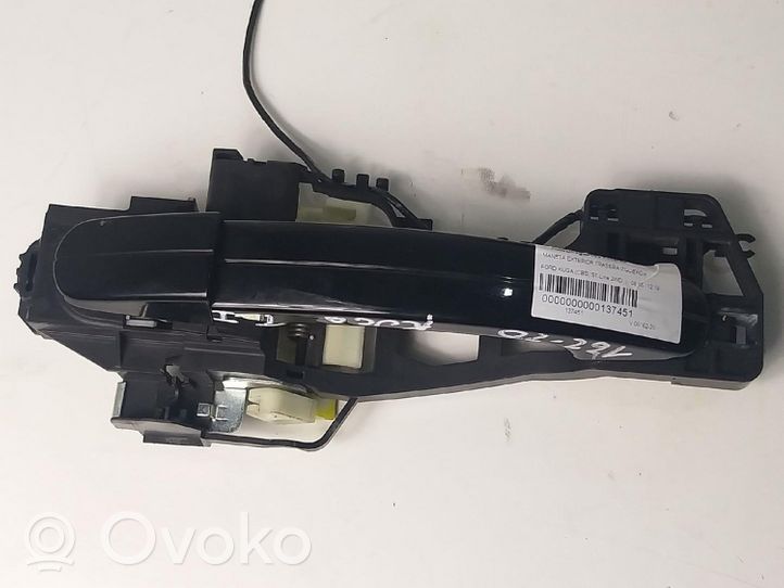 Opel Astra J Klamka zewnętrzna drzwi tylnych F1EBA22404