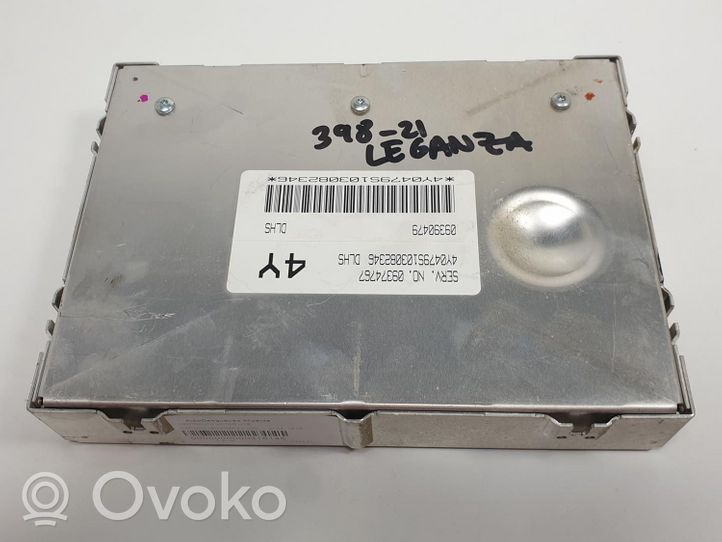 Peugeot 406 Calculateur moteur ECU 09390479