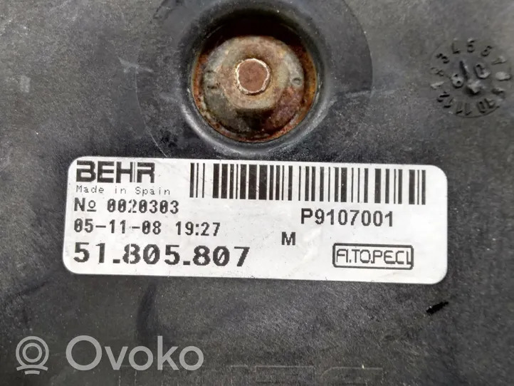 Fiat Qubo Elektryczny wentylator chłodnicy 51780662
