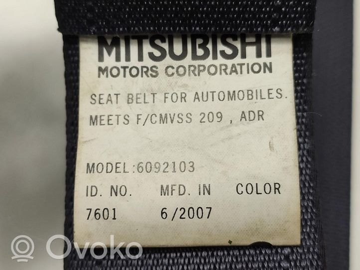 Peugeot 4007 Ceinture de sécurité arrière 609213900