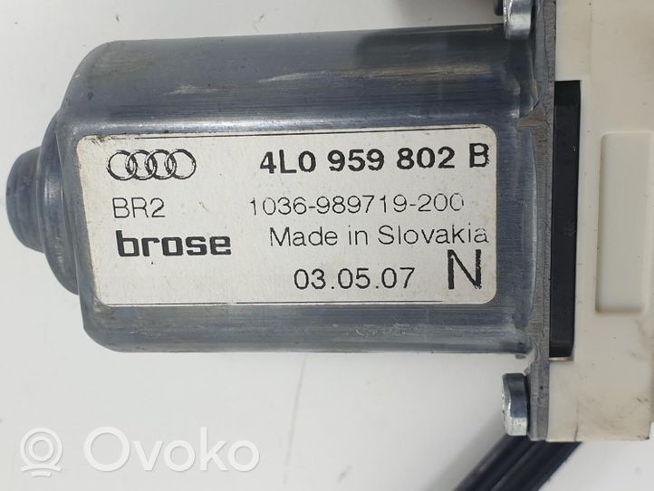 Audi Q7 4M Regulador de puerta trasera con motor 4L0959802B