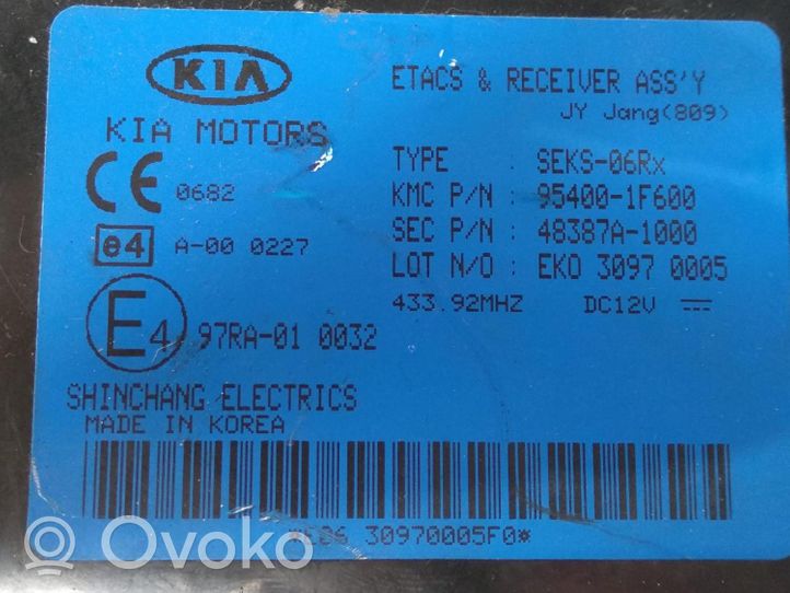 KIA Sportage Module confort 954001F600