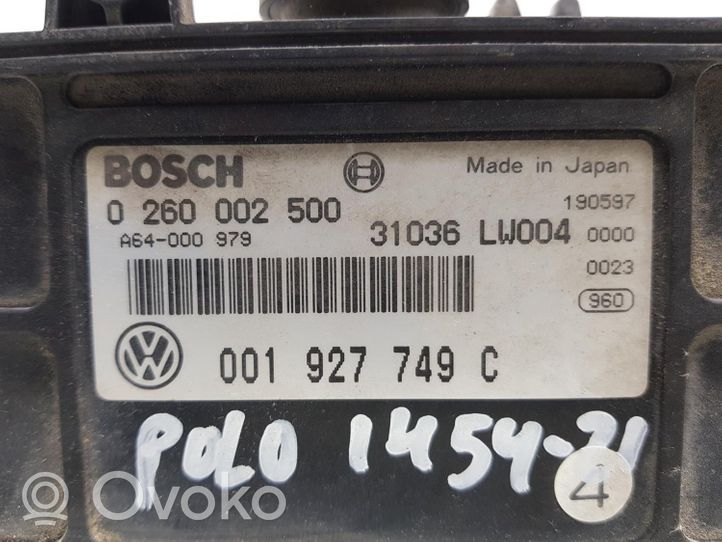 Volkswagen Polo Vaihdelaatikon ohjainlaite/moduuli 026002500