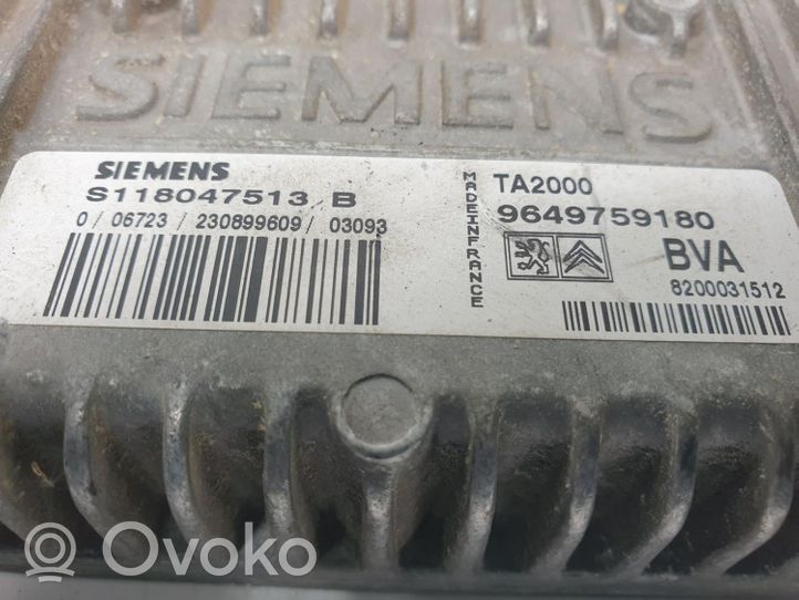 Mitsubishi Montero Vaihdelaatikon ohjainlaite/moduuli 9649759180