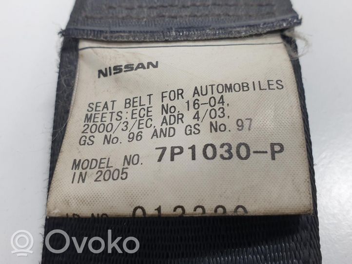 Nissan NP300 Ceinture de sécurité avant 7P130P