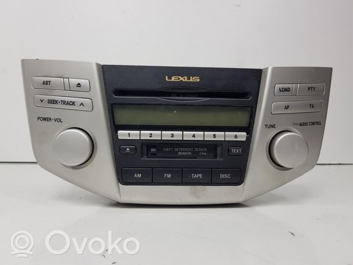 Lexus RX III Panel / Radioodtwarzacz CD/DVD/GPS 8612048530