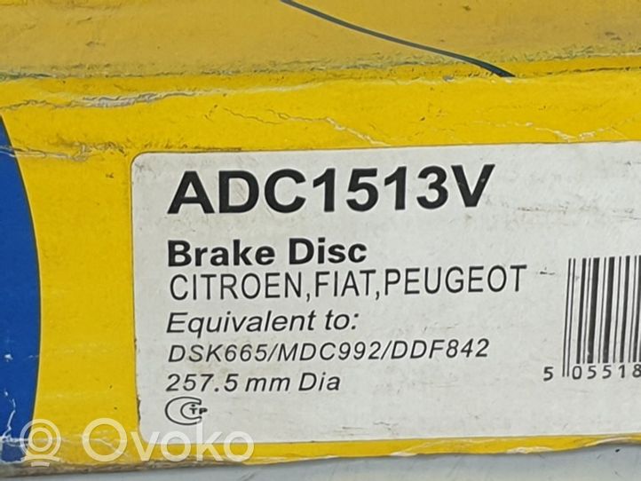 Citroen Jumpy Disco del freno anteriore ADC1513V