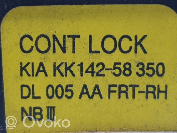 KIA Pride Front door lock KK14258350